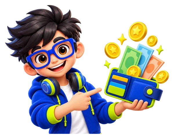Byte showing a rewards wallet